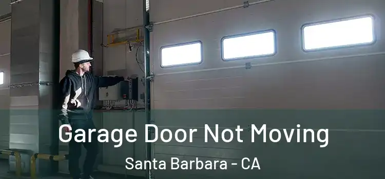  Garage Door Not Moving Santa Barbara - CA