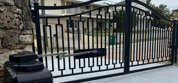 Swing Gate Opener with Keypad Santa Barbara