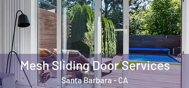 Mesh Sliding Door Services Santa Barbara - CA